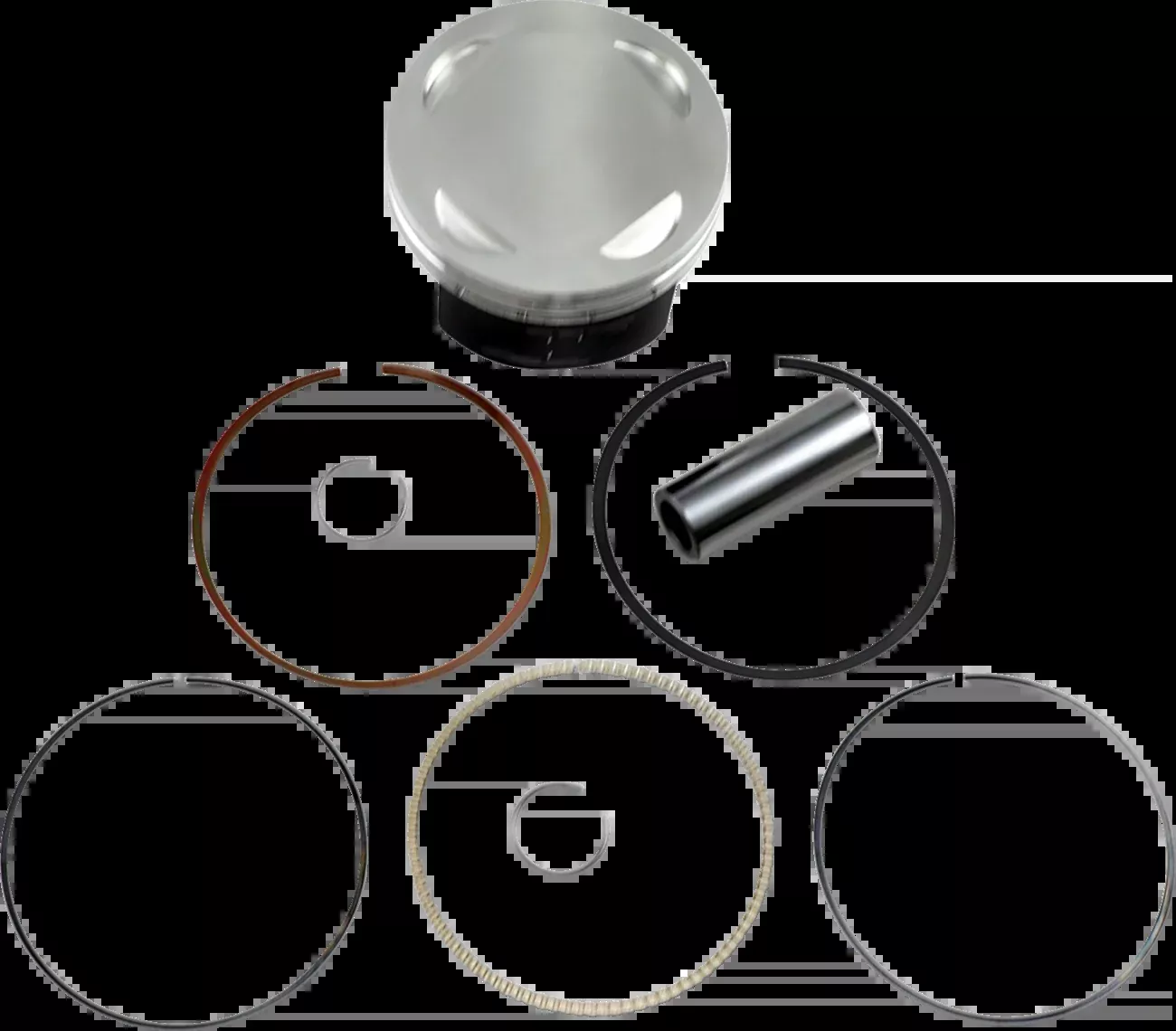 Wiseco Piston Kit – 101.00 mm – Honda-4989M10100