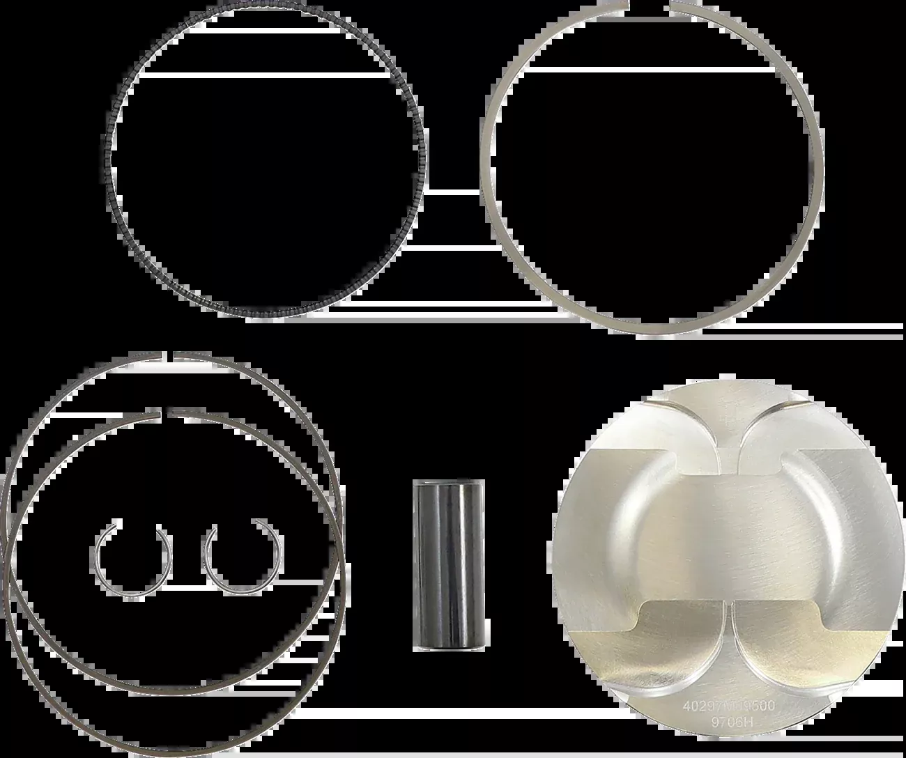 Wiseco Piston Kit-40297M09500