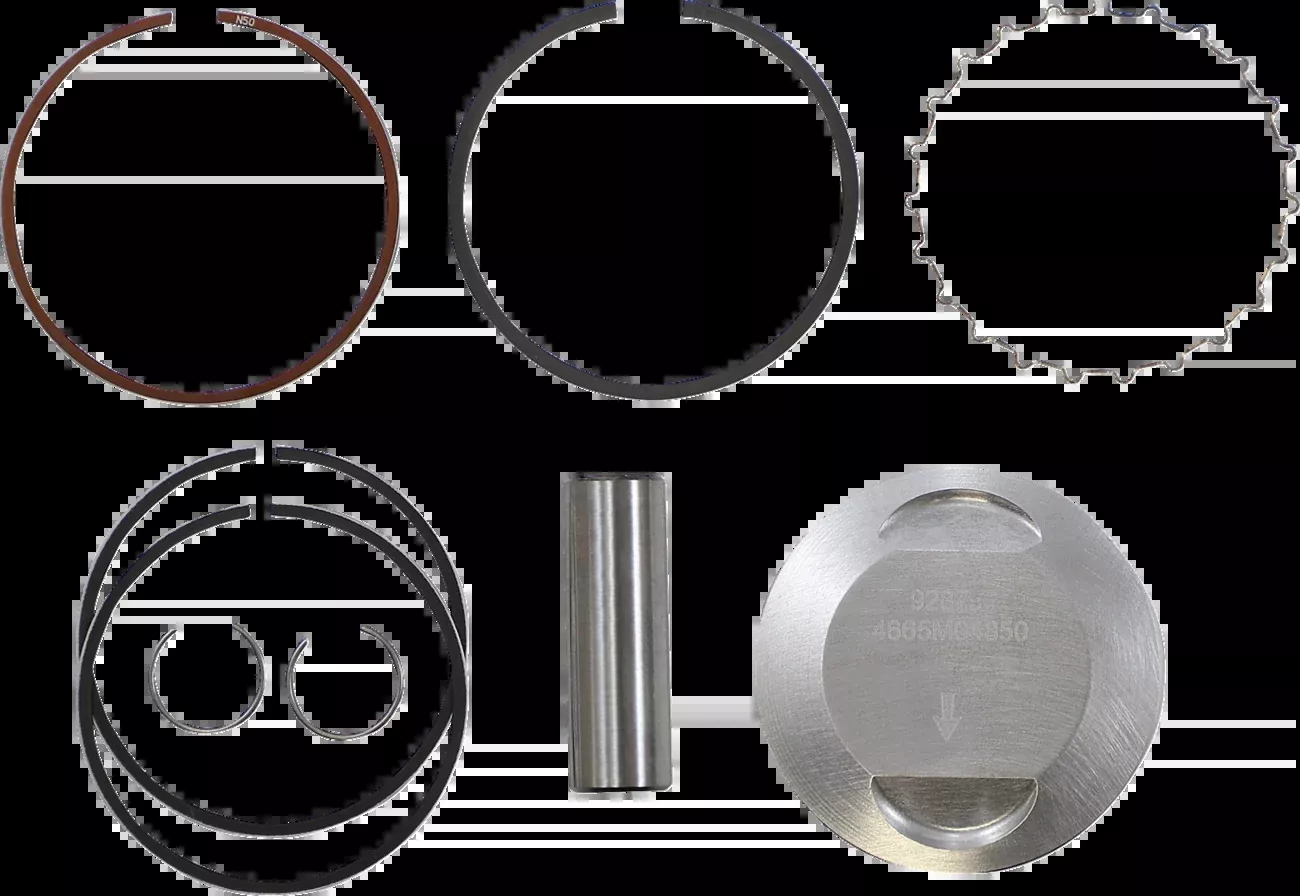 Wiseco Piston Kit – 48.50 mm – Honda-4665M04850