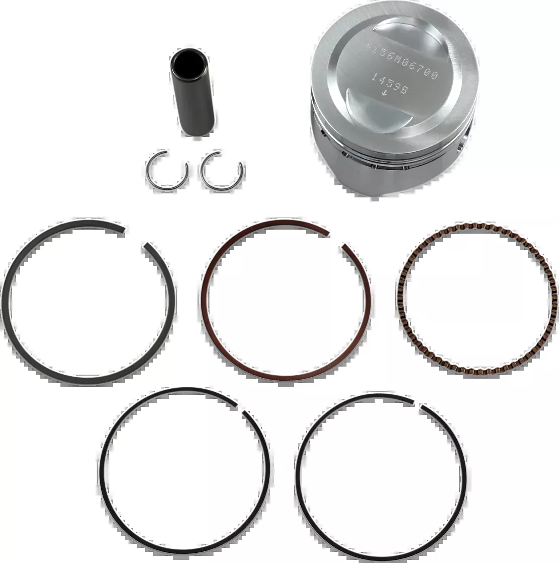 Wiseco Piston Kit - 67.00 mm - Honda-4156M06700