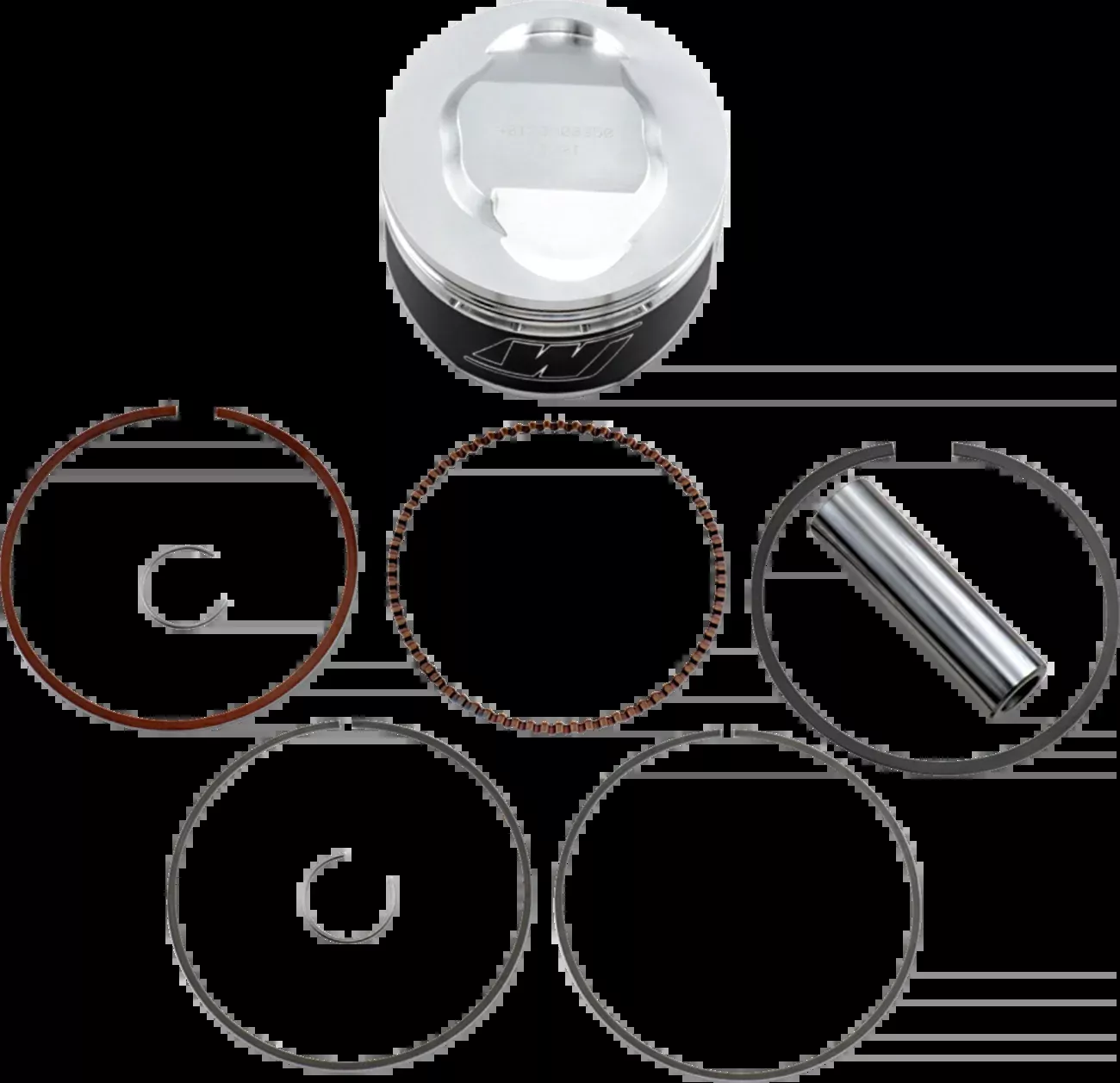 Wiseco Piston Kit - 83.50 mm - Yamaha-40123M08350