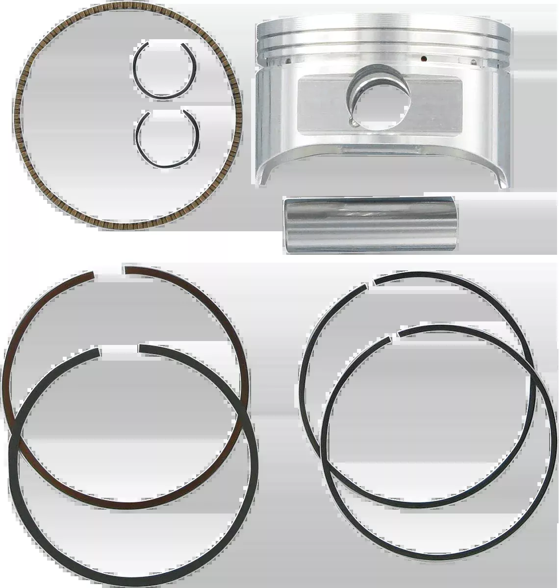 Wiseco Piston Kit - 86.00 mm - Honda-4606M08600