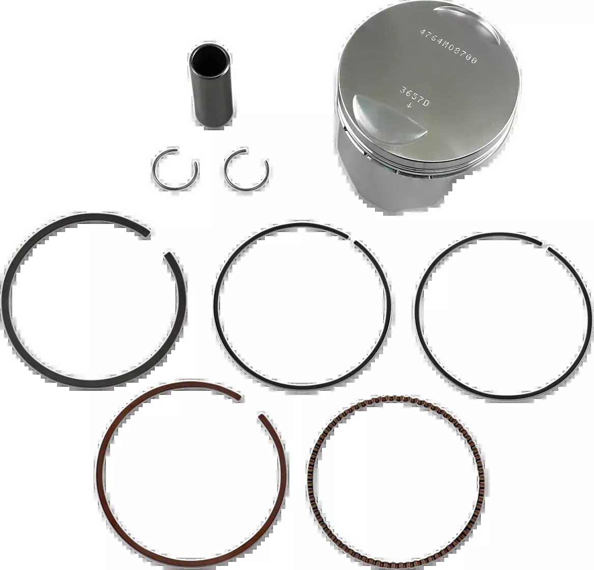 Wiseco Piston Kit - 87.00 mm - Yamaha-4764M08700