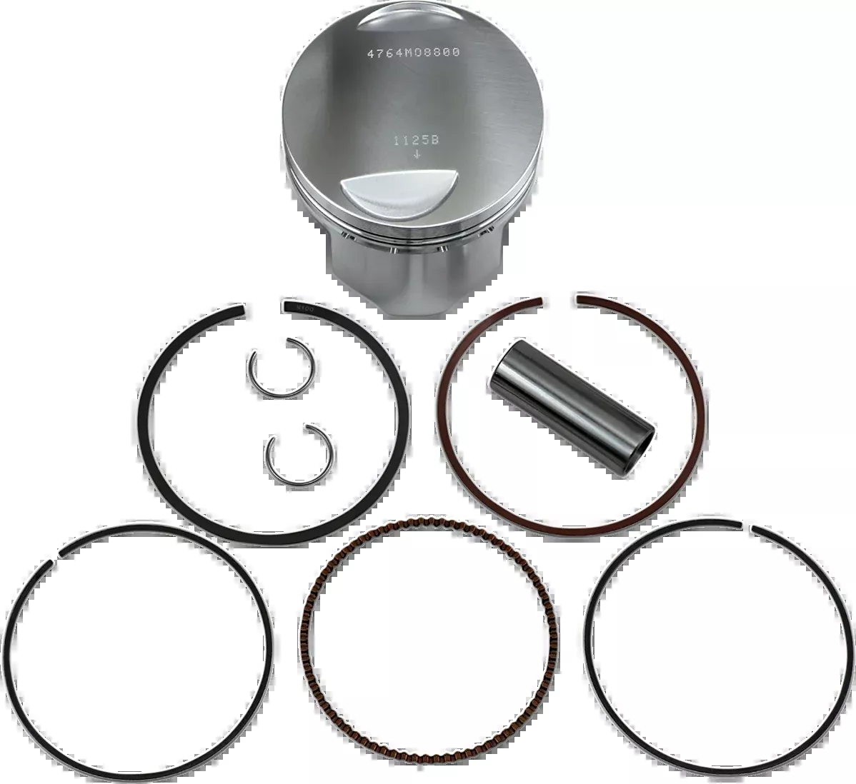 Wiseco Piston Kit - 88.00 mm - Yamaha-4764M08800