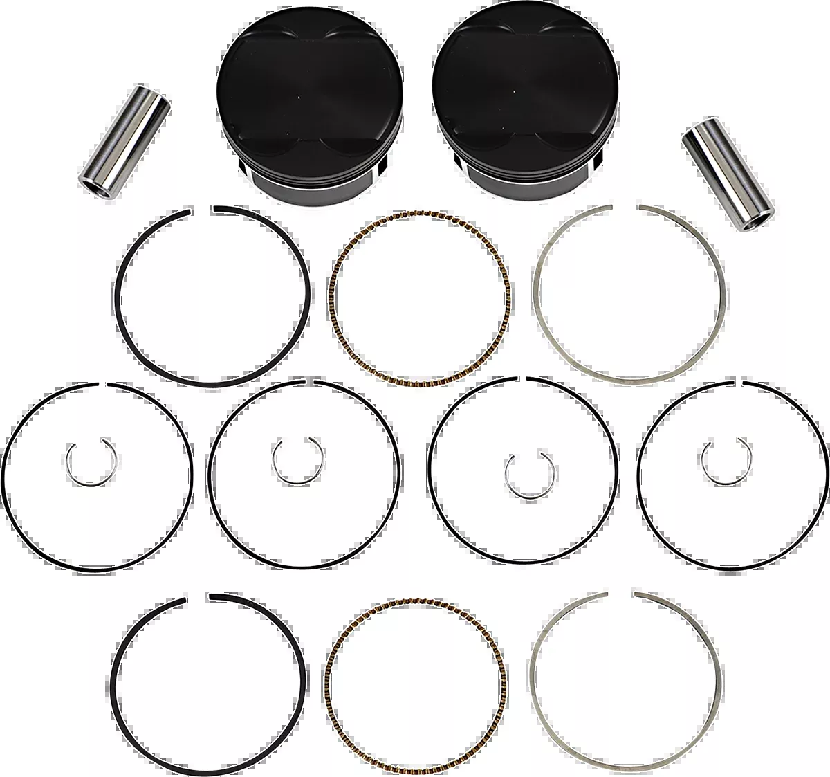 Wiseco Piston Kit - M8 - 117" - 4.075" Bore-K2804