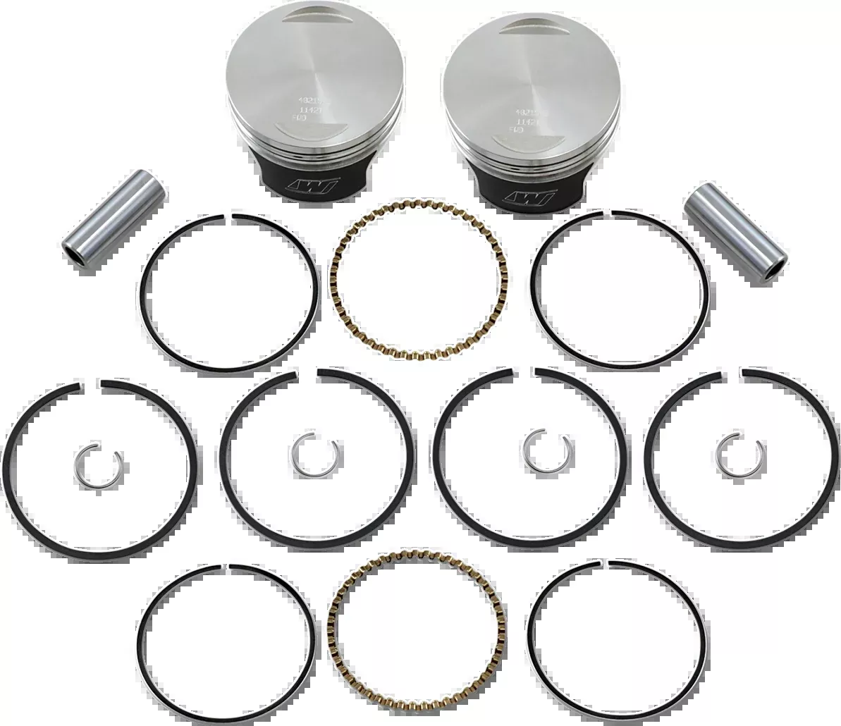 Wiseco Tracker™ Series Piston Kit – 3.498″- 1340 cc 80 Cubic Inch – Standard – Evolution-K0215PS