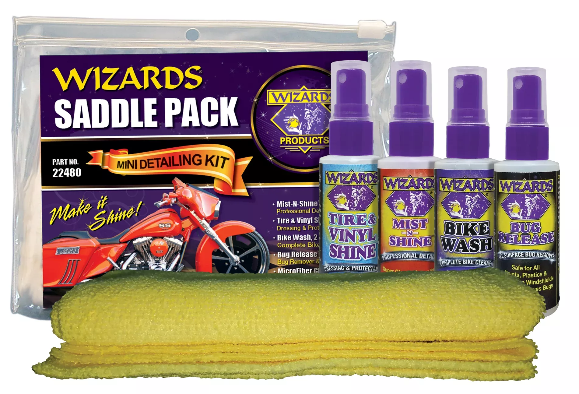 Wizards Products Saddle Pack 5/Pc-57-6317