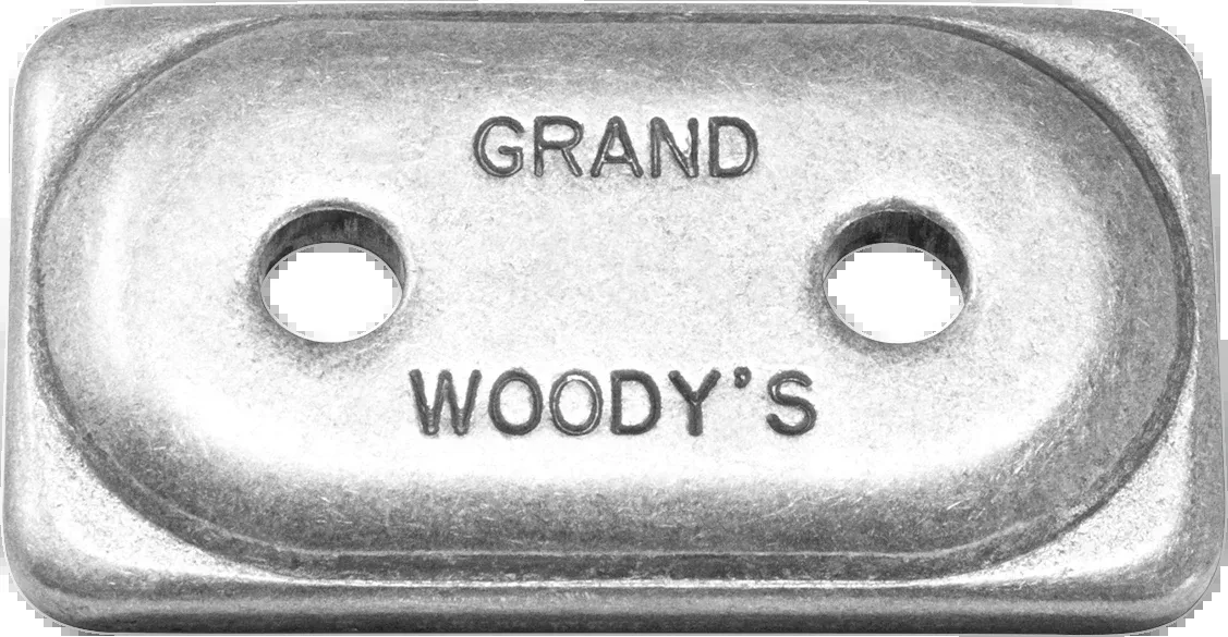 Woody’s Performance Support Plates – Natural – Double – 250 Pack-ADG-3775-250
