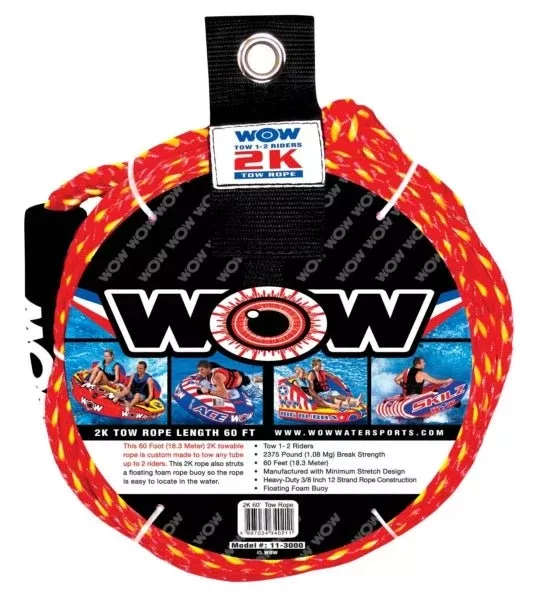 WOW 2K, 60′, Watersport Tow Rope
