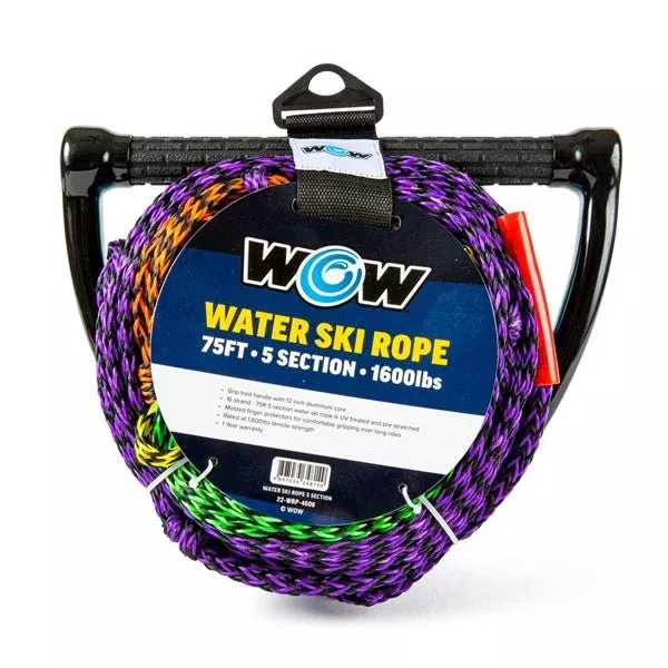 WOW 75′ 5-Section Water Ski Rope