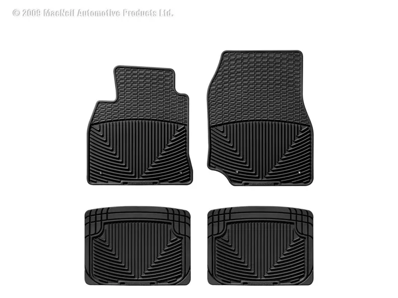 WT Rubber Mats – Rear – Blk