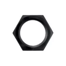 XRP #10 Bulkhead Nut-Alm. Black XRP992410BB