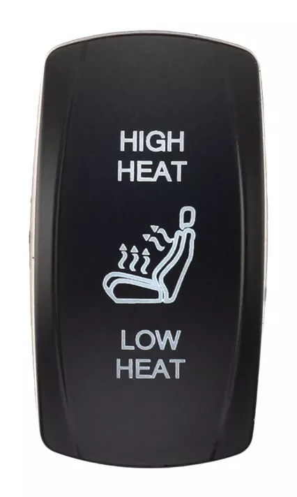 XTC Power Products Dash Switch Rocker Face – High / Low Heated Seats