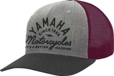 Yamaha Apparel Yamaha Wool Hat Gray/Maroon - NP21A-H3247