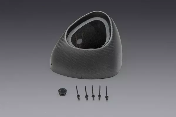Yoshimura Alpha / Alpha T Replacement End Cap Kit 2″ Flared Matte