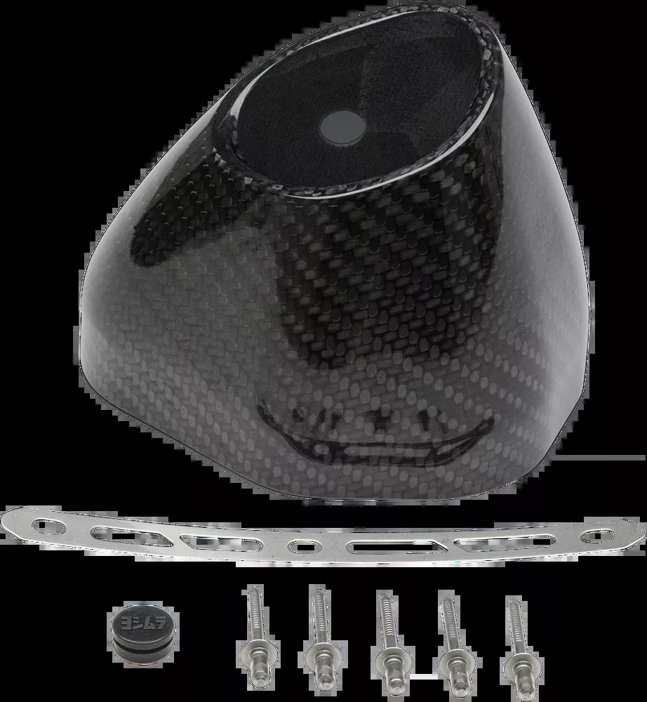 Yoshimura END CAP Kit Right Side R77 RH CF Flared – YM7-CFR-01-K