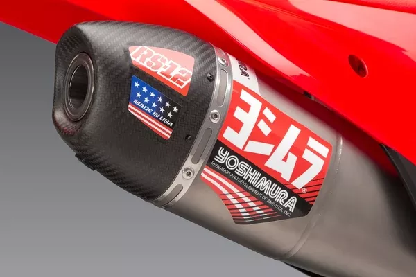 Yoshimura MUFFLER BADGE RS-12 Decal Set (4 Pcs)