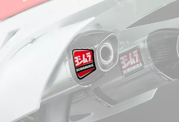 Yoshimura Muffler Decal For End Cap Rs9 Left Side