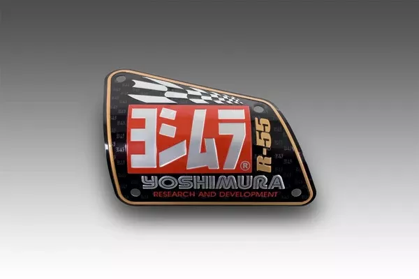 Yoshimura Muffler Name Badge R55