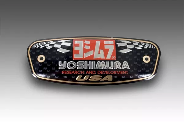 Yoshimura Muffler Name Badge R77