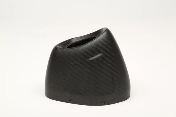 Yoshimura RS-12 Carbon Fiber End Cap Cover, RIght Side, Flat Finish