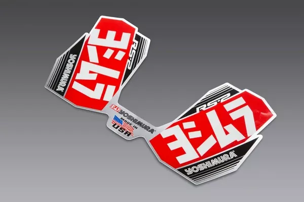 Yoshimura RS-2 Muffler Wrap Around Decal Off-Road