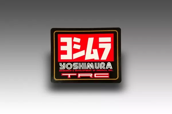 Yoshimura TRC Atv Muffler Decal (Block)