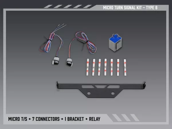 Yoshimura Type B Micro Signal Kit For V2 Fender Eliminators