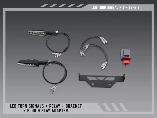 Yoshimura Type B Standard LED Signal Kit For V2 Fender Eliminators