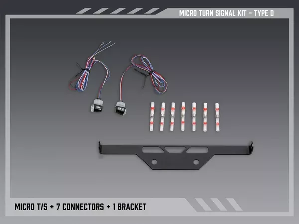 Yoshimura Type D Micro Signal Kit For V2 Fender Eliminators