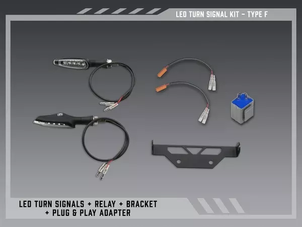 Yoshimura Type F Standard LED Signal Kit For V2 Fender Eliminators