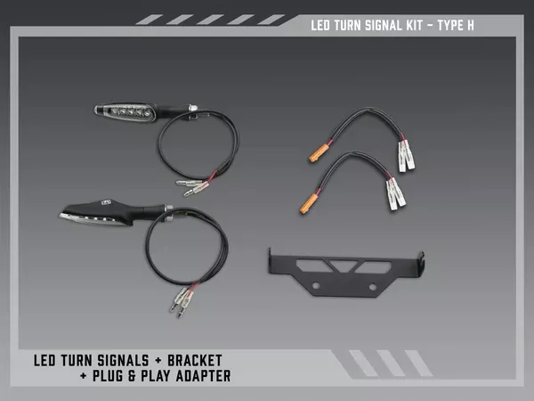 Yoshimura Type H Standard LED Signal Kit For V2 Fender Eliminators