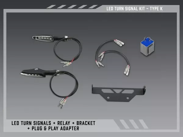 Yoshimura Type K Standard LED Signal Kit For V2 Fender Eliminators