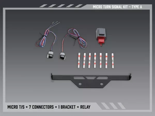 Yoshimura Type a Micro Signal Kit For V2 Fender Eliminators