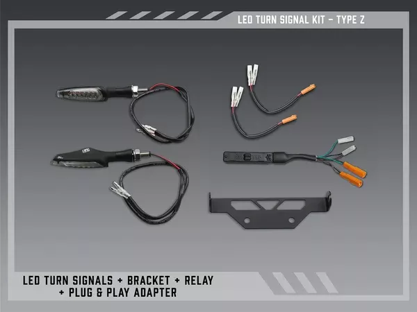 Yoshimura Type Z Standard LED Signal Kit For V2 Fender Eliminators