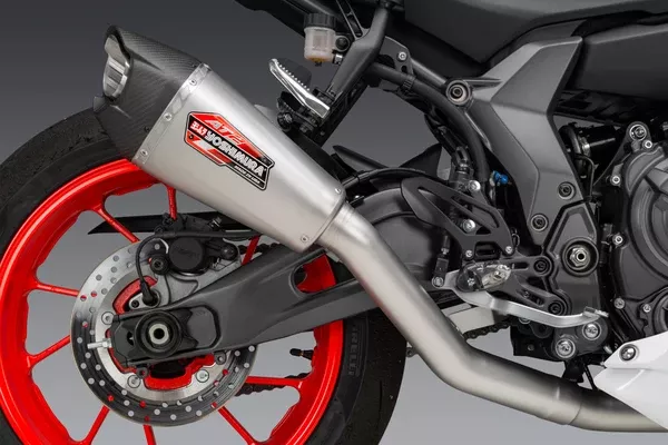 Yoshimura YZF-R7 22-26 Stainless High Mount Muffler Kit