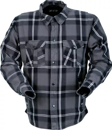 Z1R Gray Flannel Shirt