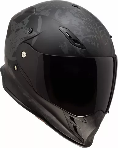 Z1R Nemesis Speed Demon Black Helmet
