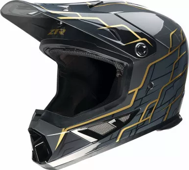 Z1R Rise 2.0 Hyacinth MIPS Black Gold Helmet