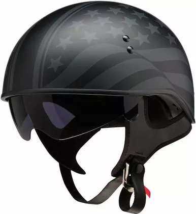 Z1R Vagrant Jugger Black Helmet