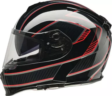Z1R Warrant Amplify Black Red Helmet