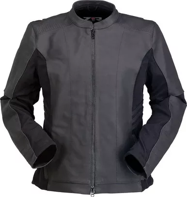 Z1R Women’s Bellona Leather Black Jacket
