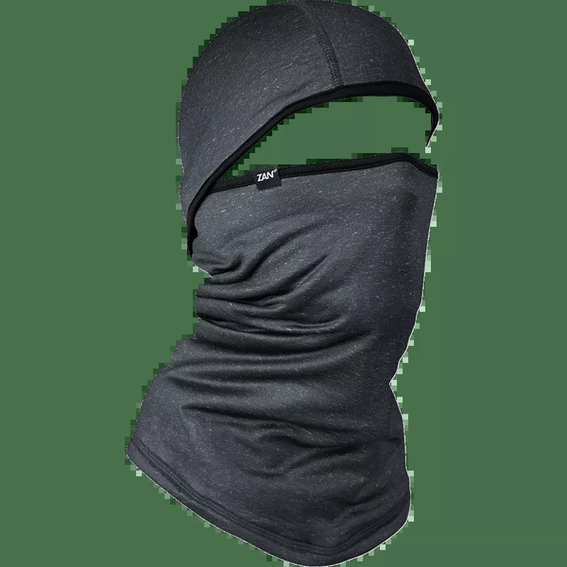 Zan Headgear Convertible Balaclava Spfl Fleece Heather