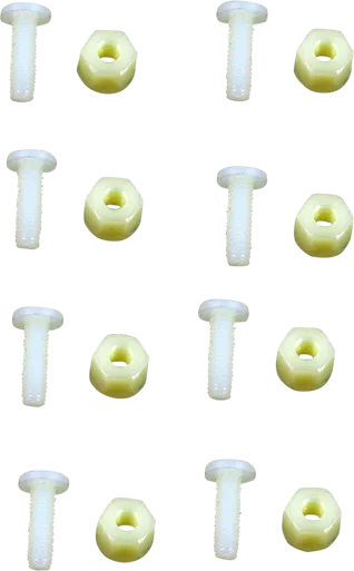 Zero Gravity Nylon Windscreen Fastener Set White – 32-130